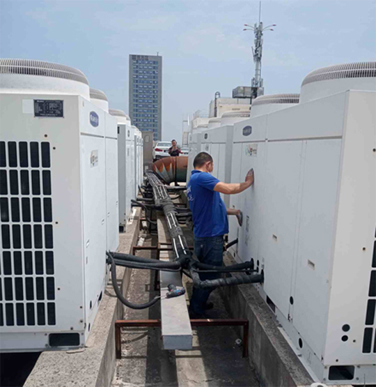 直辖县级行政区划中央空调制热和不制冷系统维修方法